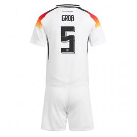 Deutschland Pascal Gross #5 Heimtrikot EM 2024 Kurzarm (+ kurze hosen)